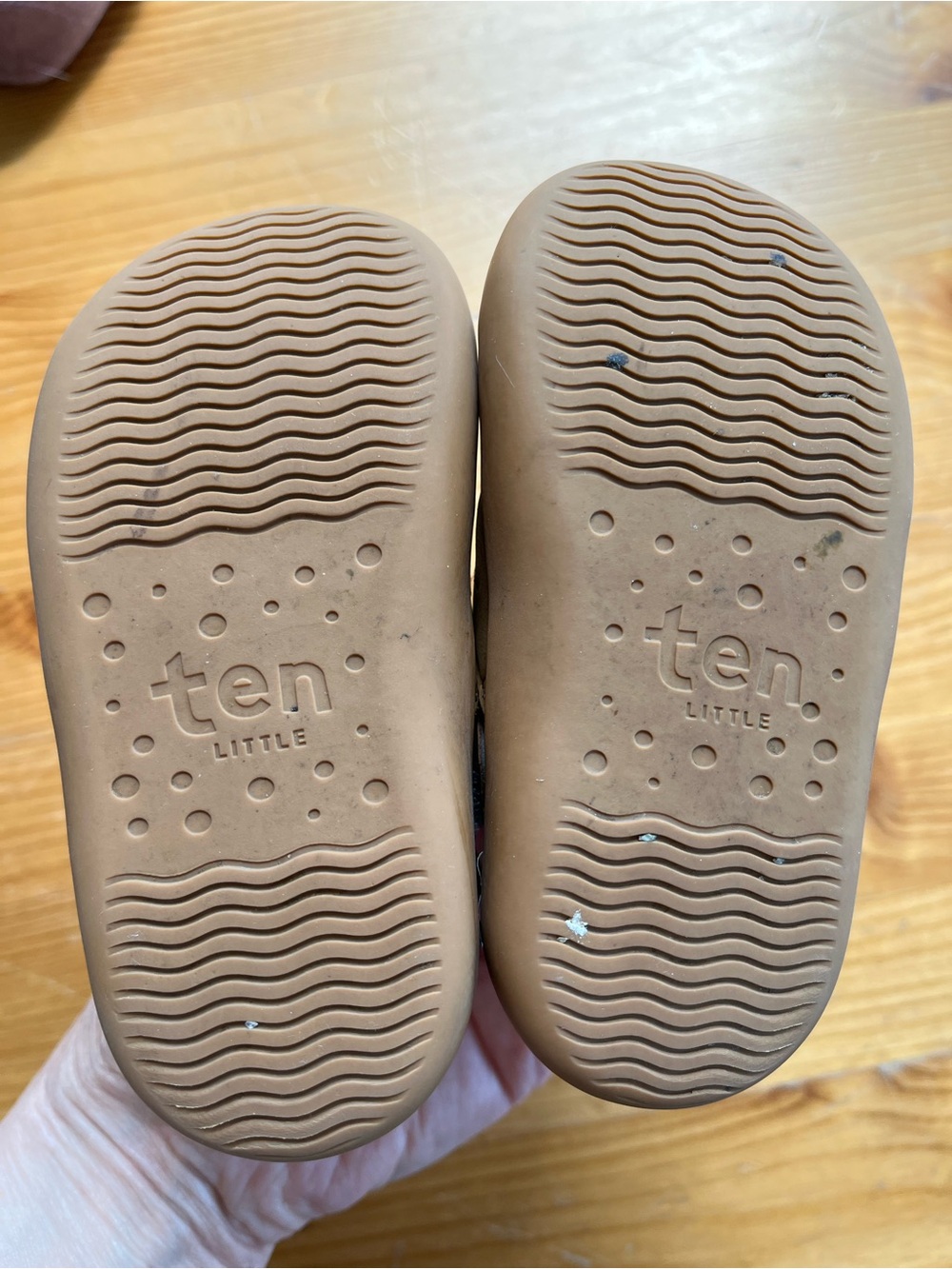 Ten Little Everyday Sandals Shoes Brown 5 - Picture 3 of 4